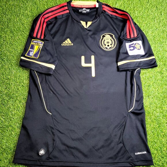 Marquez Mexico 2011 GOLD CUP FINAL Soccer Away Jersey Shirt M SKU# V31526 - Picture 1 of 9